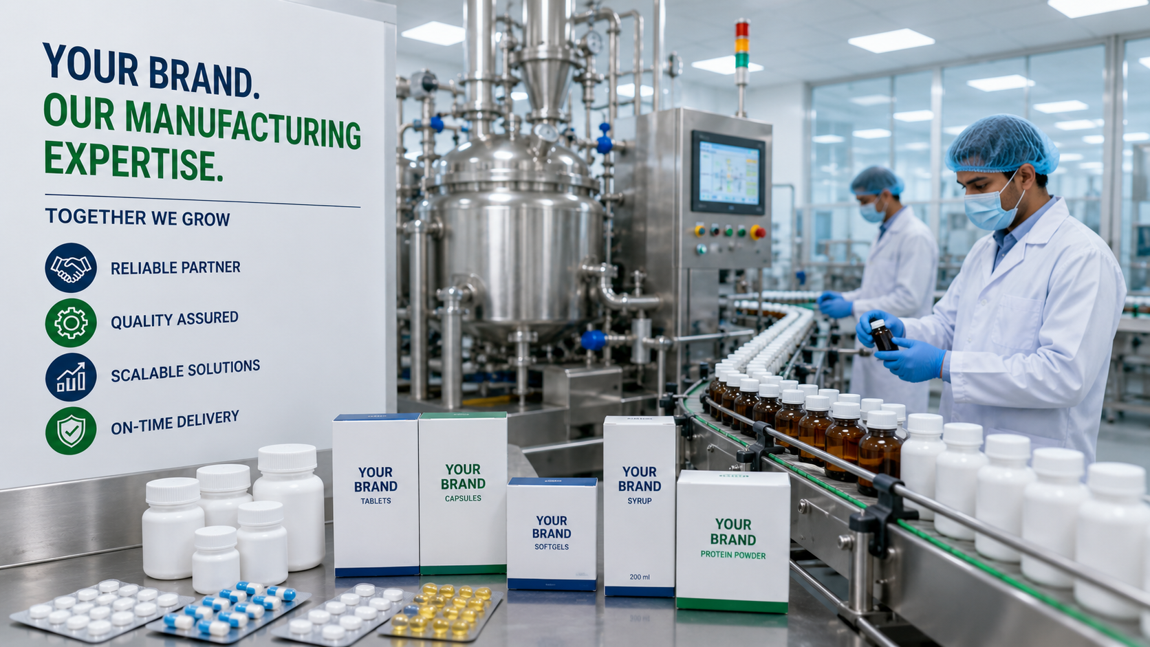 Pharma Manufacturing Process from Raw Material to Final Product